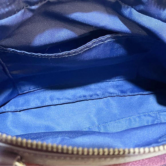 KIPLINGER KAEON TRIUMPHANT TRAVEL BAG. VEAGAN LEATHER TRIM. CROSSBODY STRAP. - Picture 13 of 14